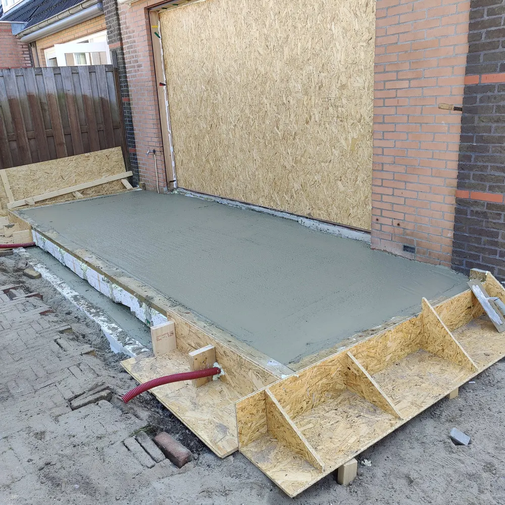 Woonuitbreiding met serre in Zwijndrecht