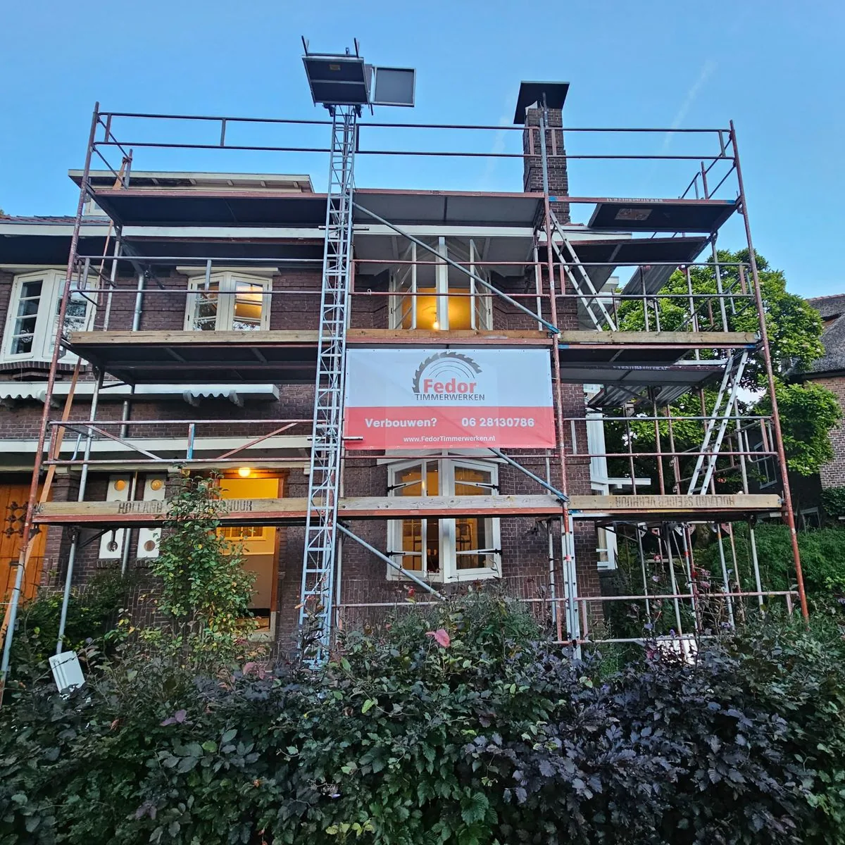Renovatieproject uitgevoerd door Fedor Timmerwerken