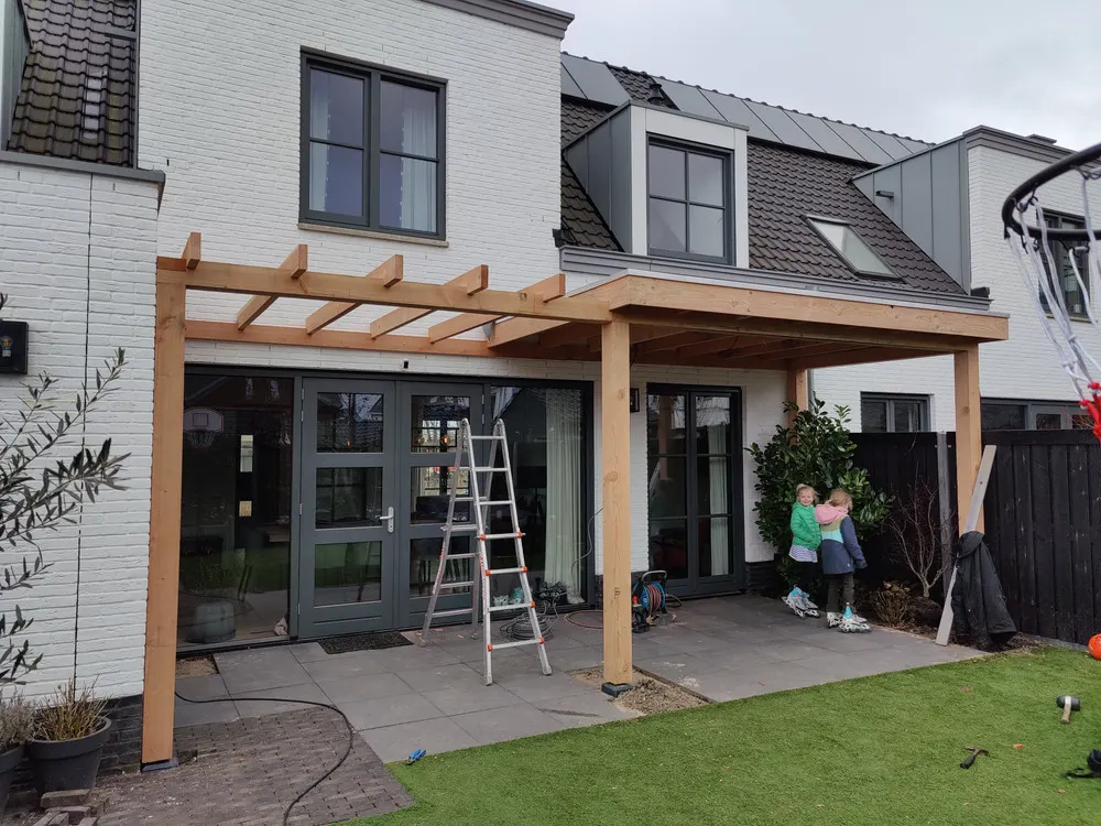 Schuur & overkapping project 5 door Fedor Timmerwerken