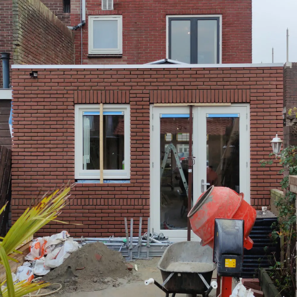 Houtskeletbouw aanbouw in Dordrecht