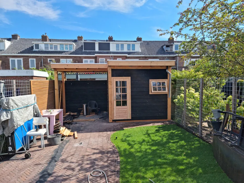 Schuur & overkapping project 2 door Fedor Timmerwerken